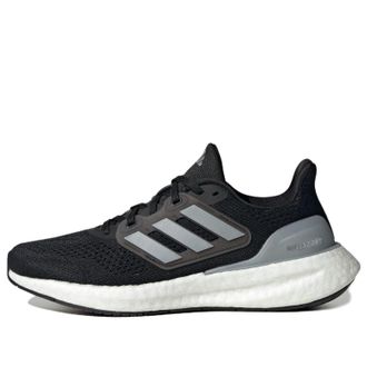 adidas (WMNS) adidas PureBoost 23 Wide Black Silver Metallic IF8063