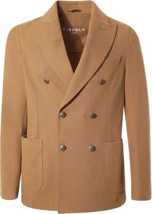 Circolo 1901 Hombre, Chaquetas, Marrón, Talla: 2XL