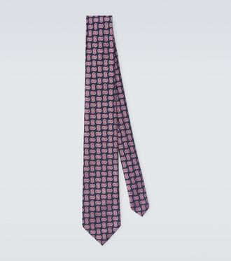 Charvet Silk jacquard tie