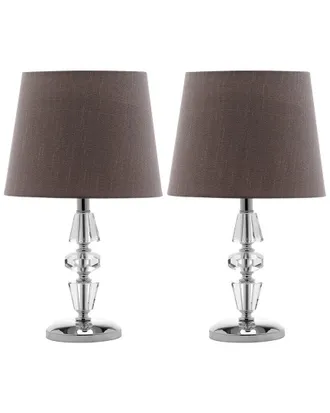 Safavieh Crescendo Tiered Crystal Lamp