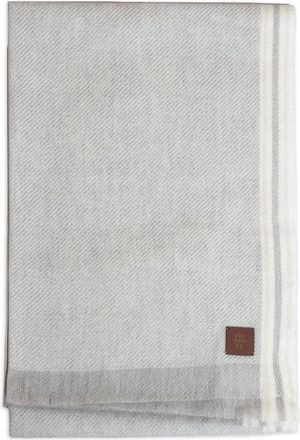 Eleventy Sciarpa con frange - Bianco