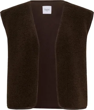 Saint Tropez IcariaSZ Vest - - Jackets - Donna - Marrone - L