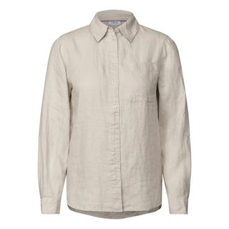 Cecil Dames, Blouses & Shirts, Beige, Maat: S Poliester