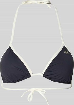 Guess Bikini-Oberteil mit Logo-Applikation Modell Niki in Black, Gr&ouml;&szlig;e XL