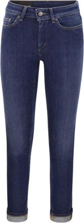 Dondup Monroe Skinny Jeans - Dames - Skinny Jeans - Blauw - W27 - Katoen - Jeans