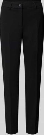 OPUS Stoffhose in verk&uuml;rzter Passform Modell Melina in Black, Gr&ouml;&szlig;e 34