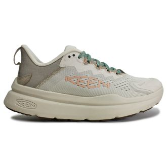 Keen WK450 Textile Synthetic Womens Comfort Trainers - Birch Peach Parfait - Size:UK 6.5