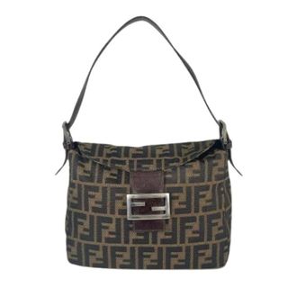 Fendi Pre-owned Shoulder Bags, female, Brown, Size: ONE SIZE Pre-owned Zucca Handbag
