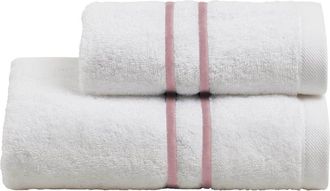 Biancoperla DOUBLE Face Cloth Set + Guest, White/Incense