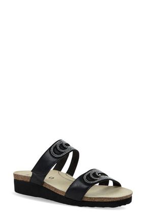 Naot Ainsley Arch Pro Sandal in Black Leather at Nordstrom, Size 10Us