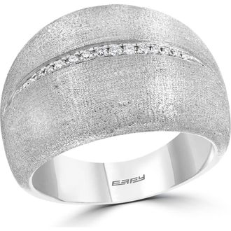 Effy Diamond Pav&egrave; Ring in White at Nordstrom Rack, Size 7