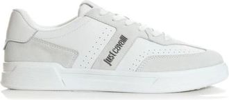 Just Cavalli Sneakers - Heren - Sneakers - Wit - 43 EU - Leer - Schoenen