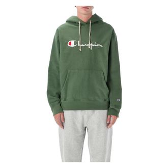 Champion Hoodies & sweatvesten, Heren, Groen, XL, Hoodie Logo
