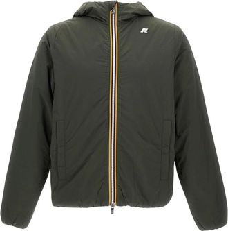 K-Way Jack Plain Warm Jacket - Heren - Zomerjassen - Groen - L - Polyester - Jassen