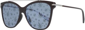 Police Brown Women Zonnebrillen - Dames - Zonnebrillen - Bruin - ONE Size - Leer - Accessoires