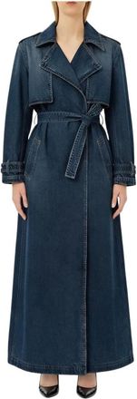 Liu Jo Dames, Mantels, Blauw, Maat: XS Denim