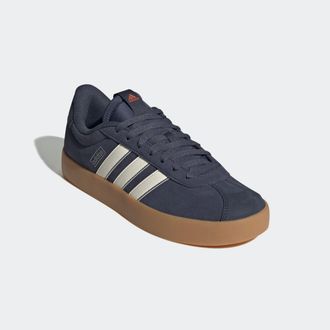 adidas Sneaker ADIDAS SPORTSWEAR VL COURT 3.0, Herren, Gr. 42,5, blau (shadow navy, sanftes wei&szlig;, legend ink), Leder, Synthetik, Schuhe Sneaker, inspiriert v