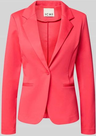 Ichi Regular Fit Blazer mit Viskose-Anteil Modell Kate in Neon Pink, Gr&ouml;&szlig;e XXL