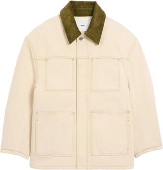Ami Gewatteerde Werkjas - Heren - Zomerjassen - Beige - M - Jassen