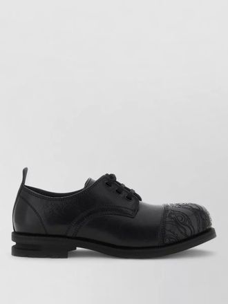 Kiko Kostadinov atro lace up shoes embossed detail