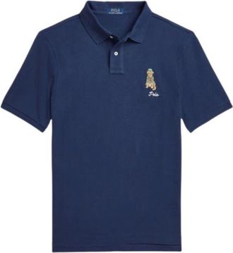 Polo Ralph Lauren Heren, Tops, Blauw, Maat: XS Katoen