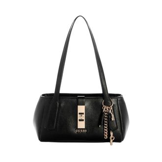 Guess Shoulder Bags, female, Black, Size: ONE SIZE Shoulder Bag