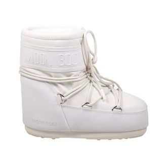 Moon Boot Moon Boot, Winter Boots, female, White, Size: 6 US Icon Low Rubber Boot