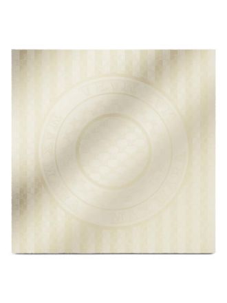 Max Mara logo-detail patterned scarf - women - Silk - One Size - Neutrals