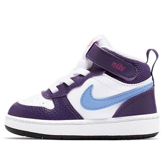 Nike (TD) Nike Court Borough Mid 2 Purple White Blue CD7784-106