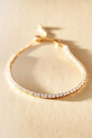Nadri Love All Single Stone Tennis Bracelet