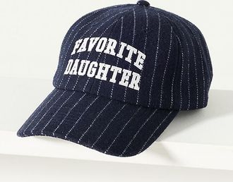 Favorite Daughter Cotton Striped Baseball Hat