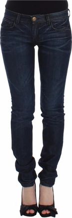 Ermanno Scervino Skinny Jeans - Dames - Skinny Jeans - Blauw - W26 - Katoen - Jeans