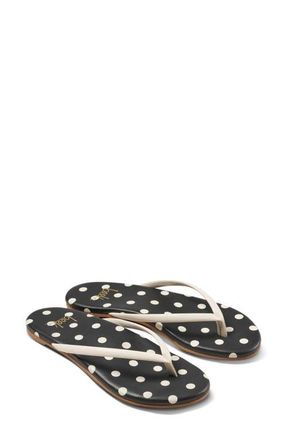 beek Sunbeam Flip Flop in Vanilla/black at Nordstrom, Size 10