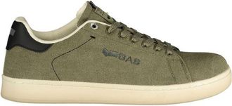 Gas Verde Polyurethaan Heren Sneakers
