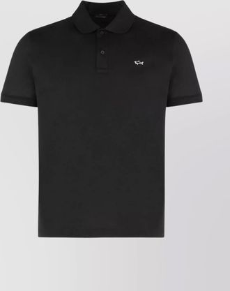 Paul & Shark cotton short-sleeve polo shirt