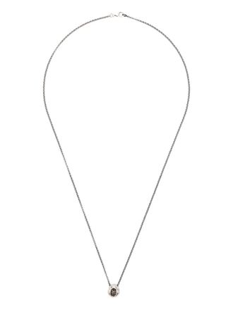 Rosa Maria Collana in argento sterling con diamanti - Nero