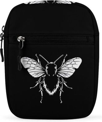 Generic Bee Crossbody Bag Adjustable Satchel Cute Shoulder Bag Lightweight Sling Bags