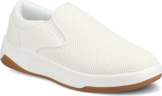 Vance Co. Vance Mens Townes Comfort Perforated Slip-on Sneaker