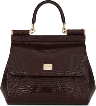 Dolce & Gabbana Borsa tote Sicily media - Rosso