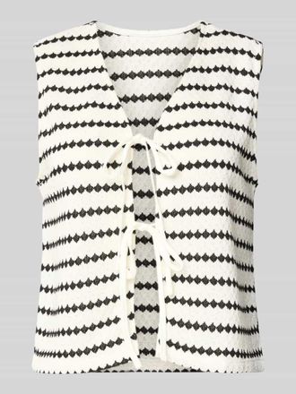 Only Regular Fit Weste mit Baumwoll-Anteil Modell EVA LIFE in Ecru, Gr&ouml;&szlig;e XL