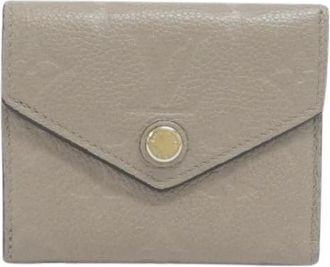 Louis Vuitton Pre-owned Wallets, female, Beige, Size: ONE SIZE Pre-owned Monogram Empreinte Wallet