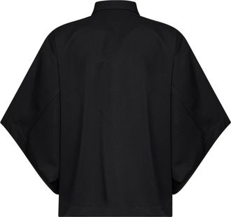 Bottega Veneta Womens Shirt, Wool Twill, Black