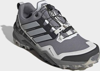 ADIDAS TERREX Wanderschuh ADIDAS TERREX TERREX SKYCHASER GORE-TEX, Herren, Gr. 42,5, grau three, grau two, sanftes wei&szlig;, Synthetik, Textil, Schuhe Wanderschuh, wass