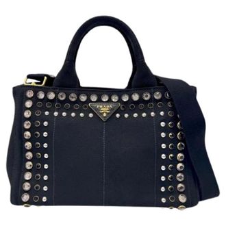 Prada Pre-owned Handbags, female, Black, Size: ONE SIZE Pre-owned Vintage Shoulder Bag
