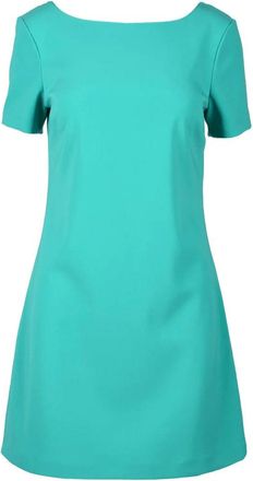 Patrizia Pepe Green Polyester Stretch Dress