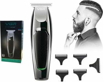 Trade Shop Trade Shop - Solo Taglia Electrical Capellies Barba Ricaricabile Usb 5 Pettini V-030