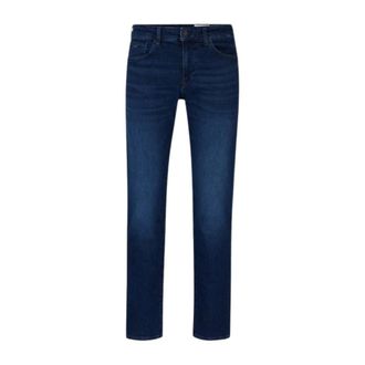 HUGO BOSS Heren, Jeans, Blauw, Maat: W31 Katoen