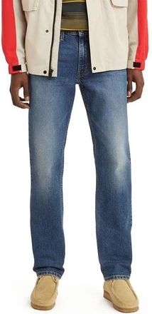 Levi's 514 Jeans Mens Blue Denim Cotton Wash Straight Leg UPS1365