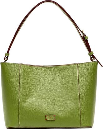 Frances Valentine June Tumbled Leather Hobo Bag in Fern at Nordstrom