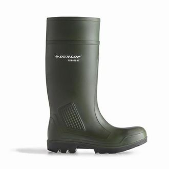 Dunlop D460933 Purofort PRO Non-Safety / Mens Boots / Plain Rubber Wellingtons (Green) - Size EU 41